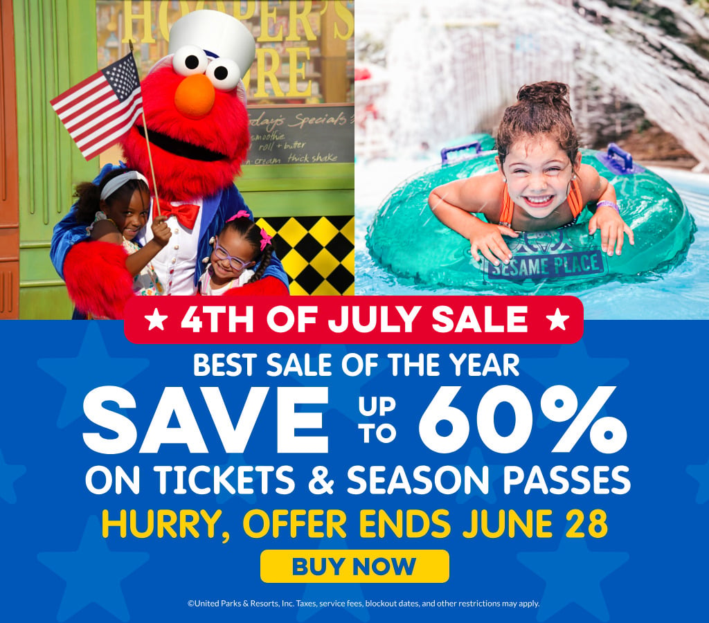 Save up to 60% on Tickets & Season Passes