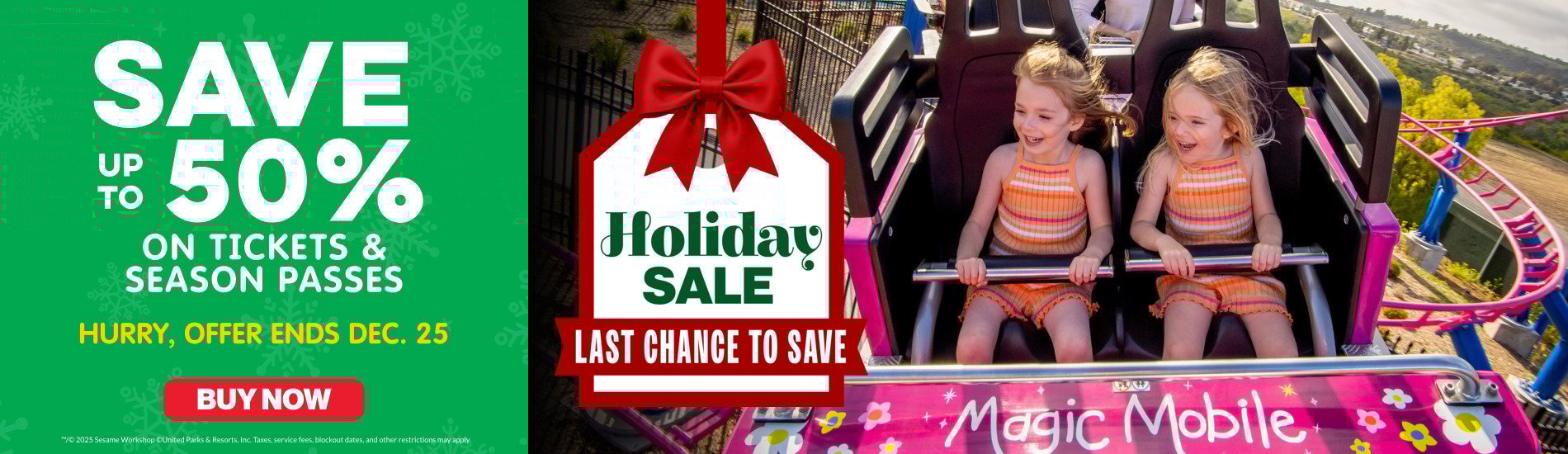 Sesame California Holiday Sale