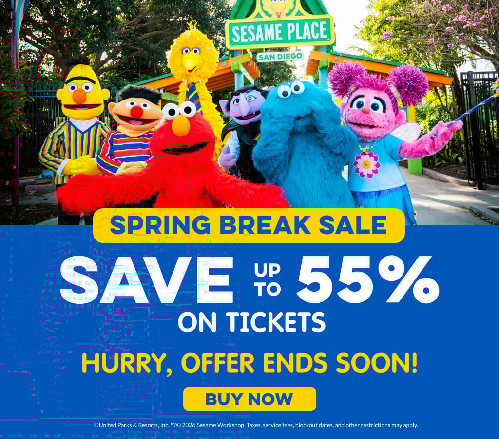 Sesame Place San Diego February Offers