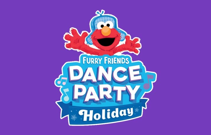 Furry Friends Holiday Dance Party Logo