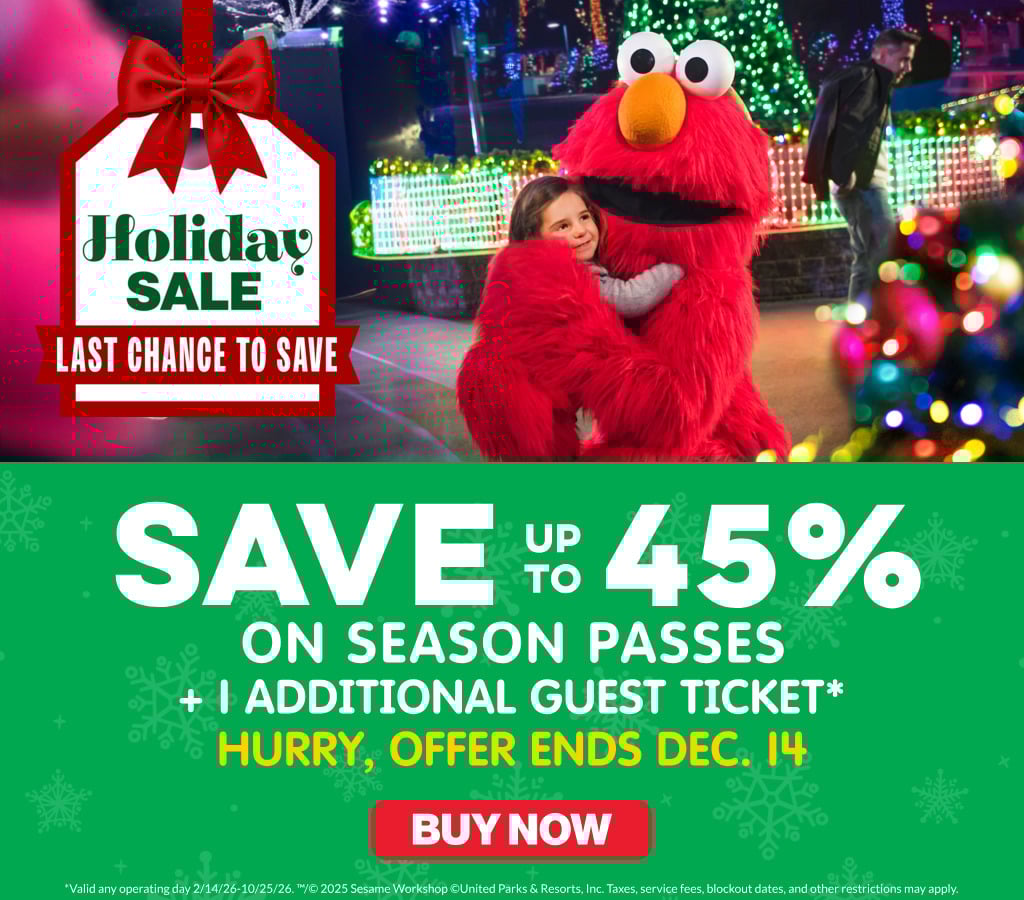 Save up to 45% on Season Passes