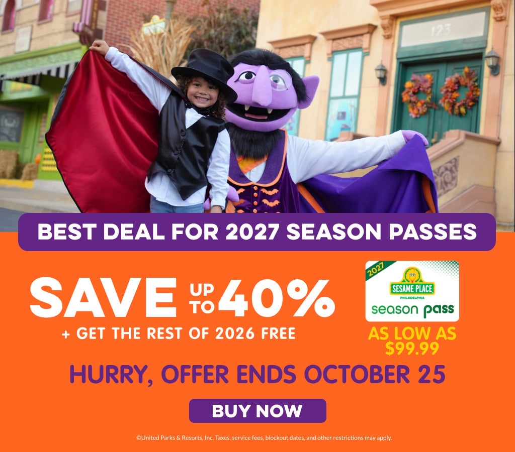 Save up to 40% on Season Passes