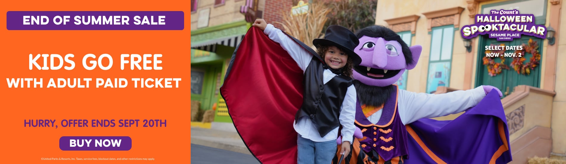 Save on admissions to Sesame Place San Diego