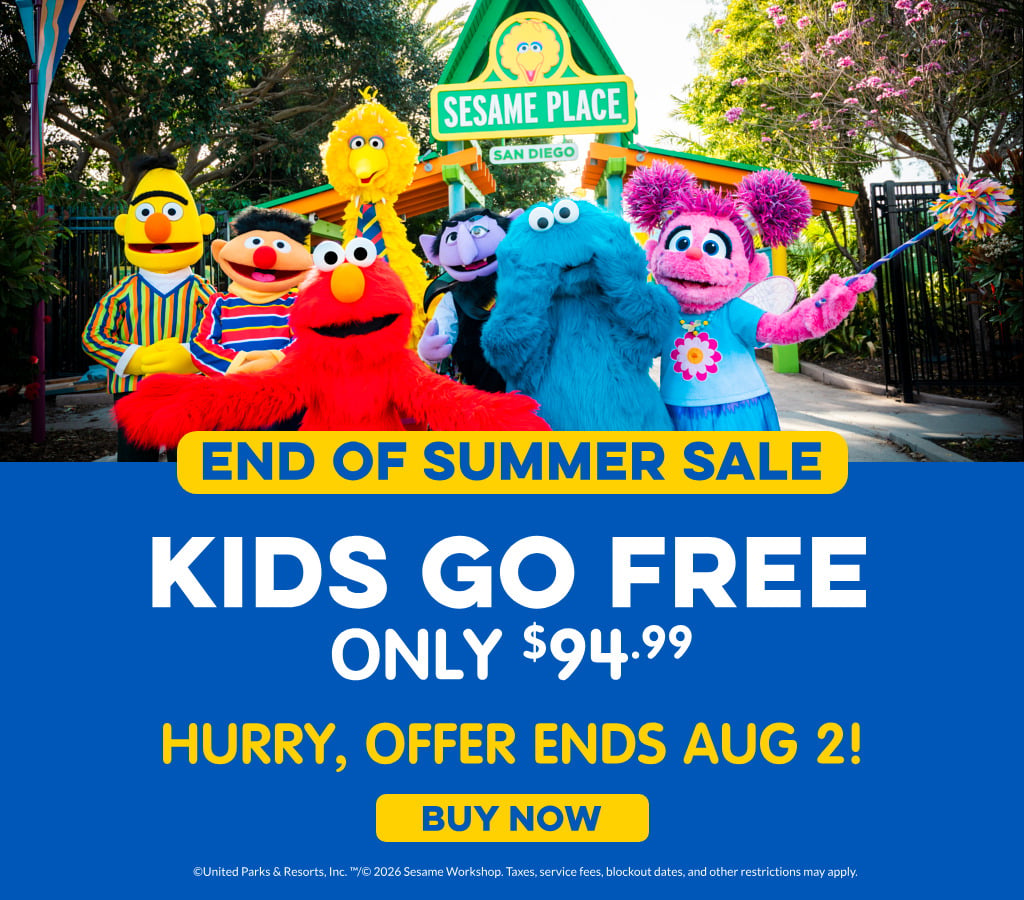 Save on Sesame Place San Diego tickets during the End of Summer Sale